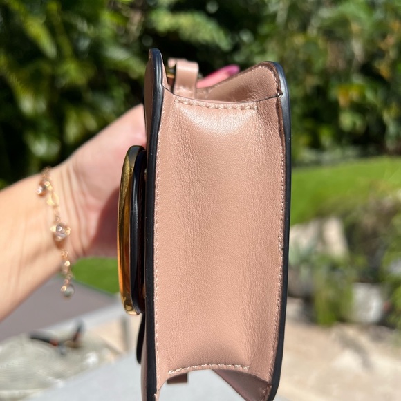 Valentino, leather micro V bag with Crossbody chain and top handle - Picture 9 of 16